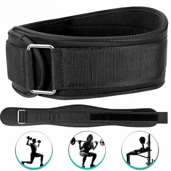 Cinto de Fitness para Homens e Mulheres, Suporte para Cintura, Cinto para Agachamento, Treinamento de Levantamento de Pe