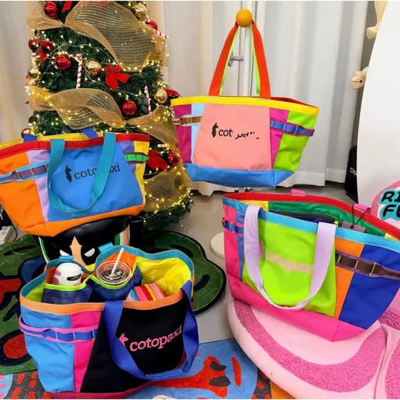 Nova cor americana Alpaca grande tote 30L um ombro portátil dopamina sacola de viagem ao ar livre