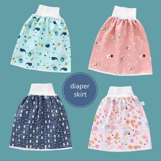 【 Ready Stock 】 Waterproof Saia De Fralda Urina Algodão Calças De Treinamento Potty Trainining