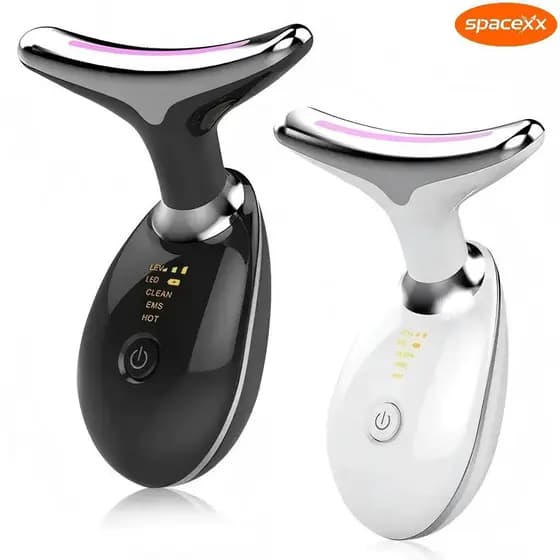 Massageador Golfinho para Tratamento Rejuvenescedor Anti-idade com LED Fototerapia-Spacexx