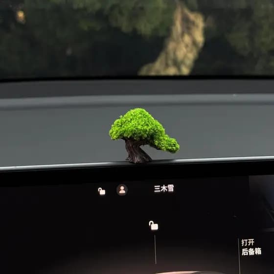 Fortune Tree ornamentos de carro 2026 novo estilo Console central exibição decoração ornamentos criativos suprimentos in