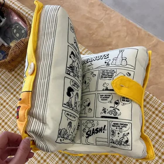 Além de livro de pelúcia travesseiro sofá sala estar almofada criativo pequeno príncipe periférico almofada de pelúcia N