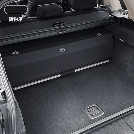 Dedicado Toyota Land Cool Luze Caixa de armazenamento de porta-malas Land Cruiser Couro genuíno LC300 Caixa traseira Cai