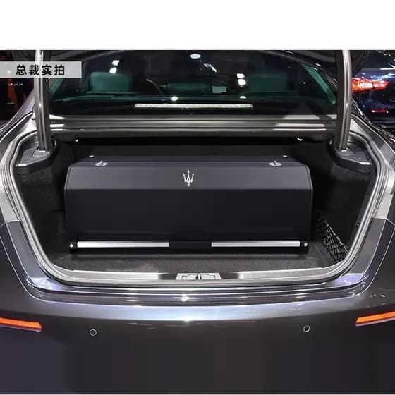 Caixa de armazenamento dedicada Maserati Grecale Grecale Couro Genuíno Levante Caixa de armazenamento de porta-malas Lev