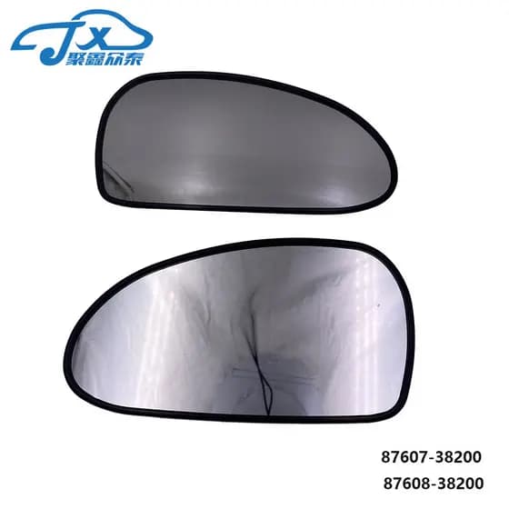 Adequado para a antiga lente refletora de ré do espelho retrovisor do Hyundai Sonata EF 2002, 87607-38200.