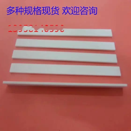 Chip Cerâmico de Alumina 96 10X240X2mm Resistente ao Desgaste para Processamento e Corte de Substrato Cerâmico