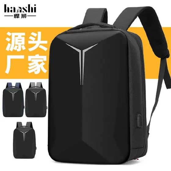 Mochila masculina para negócios, mochila de viagem de alta moda, bolsa para computador à d'água, mochila de grande