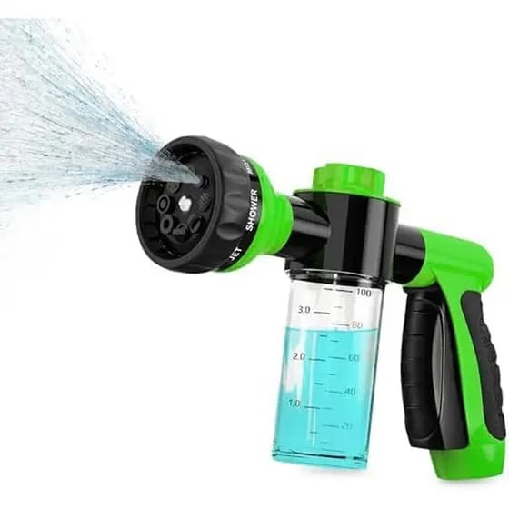 Dispensador de sabonete e Shampoo para meninas com cães, adequado para limpeza de animais de estimação e bico pulverizad