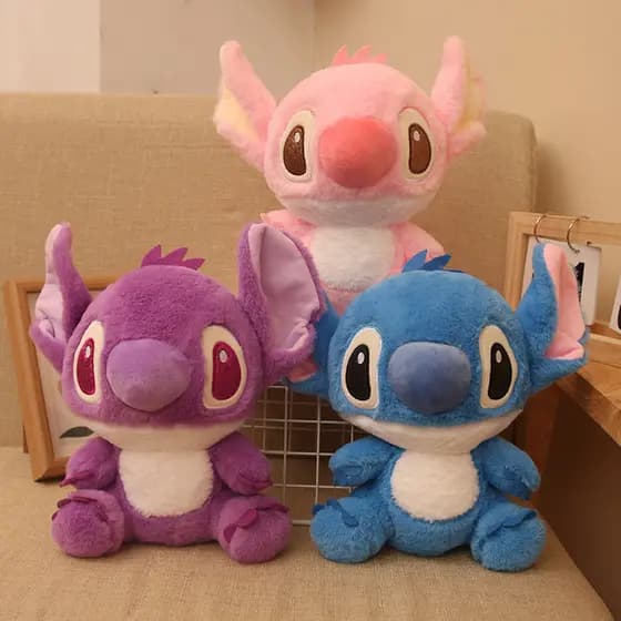 Boneco de Pelúcia Super Grande Lilo & Stitch Azul Interstelar, Brinquedo Fofo do Stitch, Presente de Aniversário