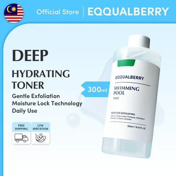 EQQUALBERRYSwimmingPoolTônicoFacialDiário(300ml)