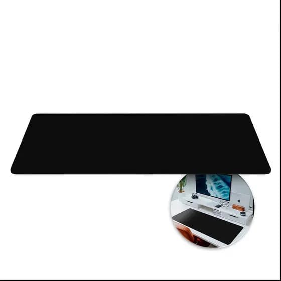 Mousepad Gamer Profissonal Preto Tamanho 80x30cm