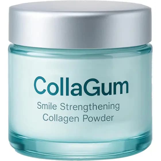 Pó Dental de Colágeno, Pó de Colágeno Collagum para Fortalecimento das Gengivas, Pasta Dental com Hidroxiapatita para Cu