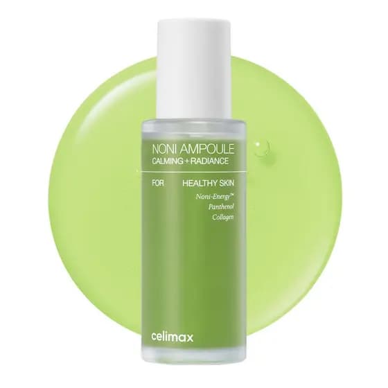 celimax Ampola de Energia Noni 50ml | Com Extrato de Noni, Sérum Hidratante, Umectante e Calmante para Rugas e Linhas