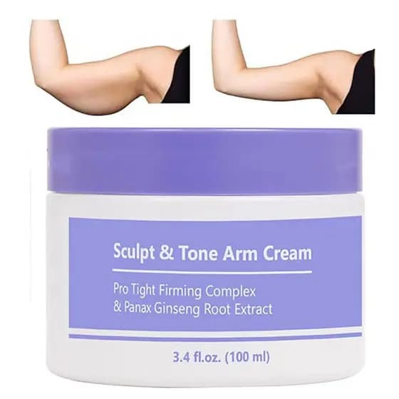 Creme Modelador e Tonificante para Braços, Creme Firmador para Braços, Creme para Tonificar e Levantar a Pele Flácida do