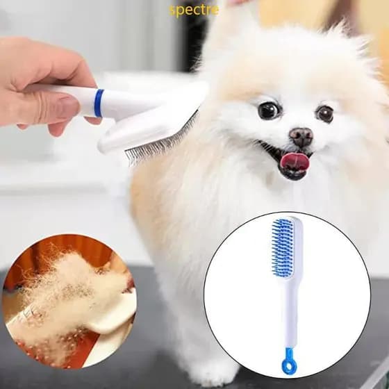 Escova Retrátil para Remover Pelos de Animais de Estimação de Cães e Gatos Pequenos, Ferramenta de Cuidado para Animais