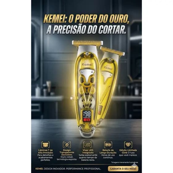 MAQUINA DE ACABAMENTO KEMEI KM 6368
