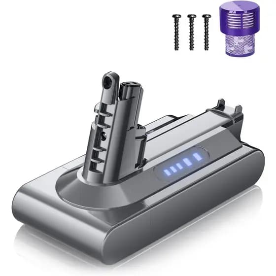 Bateria de Substituição V10 para Dyson, Bateria Powtree para Dyson SV12 Compatível com V10 Animal Absolute Motorhead Tot