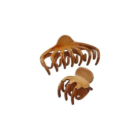 2 peças de presilhas de cabelo com efeito de madeira, presilhas de cabelo de plástico para mulheres, presilhas grandes,