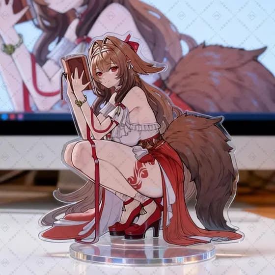 Figura de Acrílico Ye Shuguang - Exibição de Personagem de Infinite Zone 0 - Colecionável de Anime - Acessório de Decora