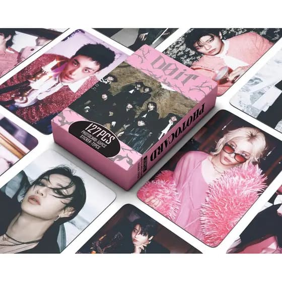 127 peças/caixa, cartões fotográficos Stray Kids, álbum DO IT 2025, cartões de coleção KPOP LOMO, CRER EIRL