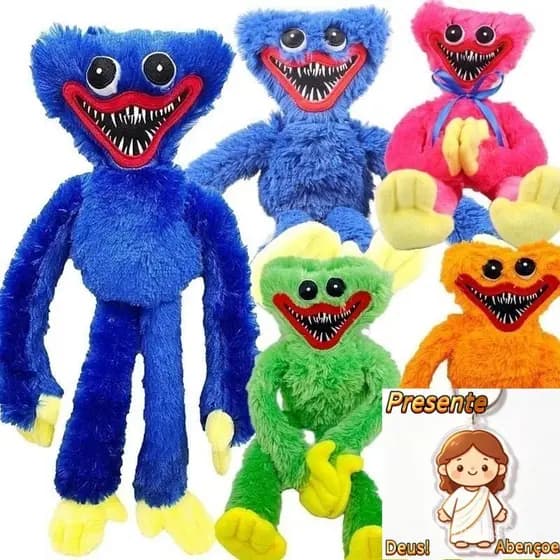 44cm Poppy Playtime Huggy Wuggy Brinquedos De Pelúcia