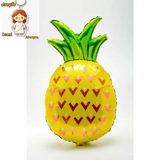 Balão Metalizado Abacaxi