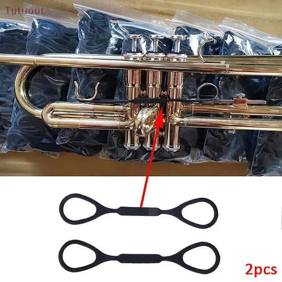 TUTU 2 Peças e Acessórios Portáteis de Manutenção de Instrumentos Musicais de Cordas de Silicone com Modificador de Som