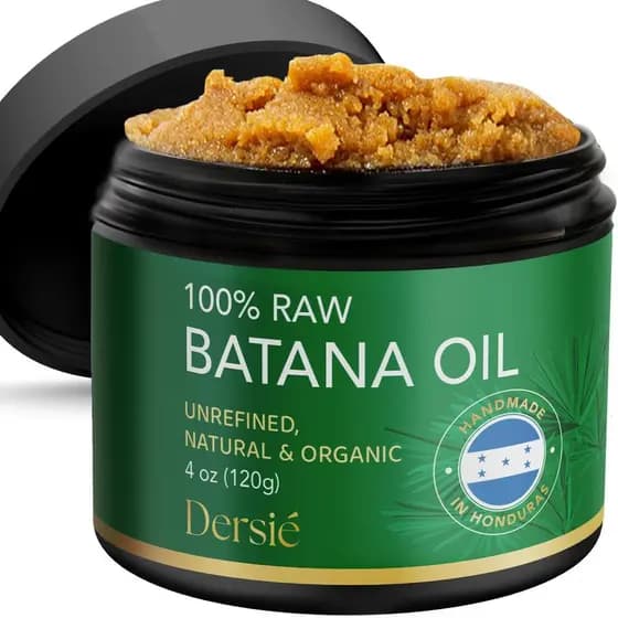 Óleo de Batana Autêntico para Crescimento Capilar: Feito à mão em Honduras, 100% Óleo de Batana Cru - 100% Puro e Natura