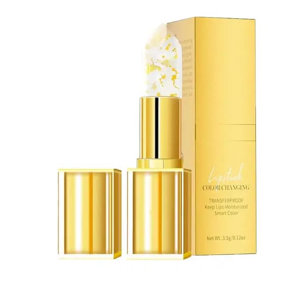 1 unidade de batom Coellyo, batom com ajuste de pH True Tone para mulheres, batom transparente que muda de cor, hidratan