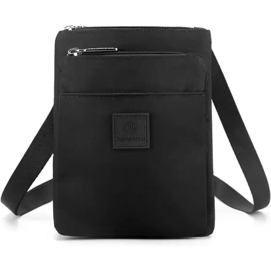 Bolsas Transversais Pequenas para Mulheres, Mini Bolsa Impermeável para Celular, Bolsas de Ombro de Nylon, Carteira Casu