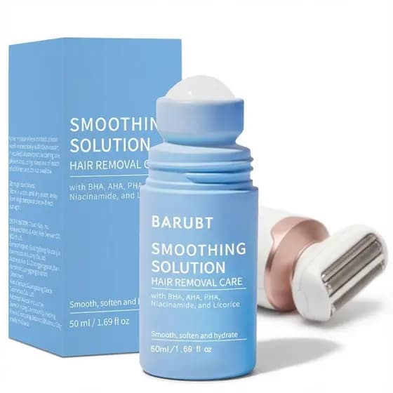Sérum para Tratamento de Pelos Encravados – Solução Suavizante para Irritações Pós-Depilação e Cuidados Pós-Remoção de P