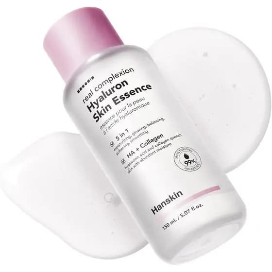 Hanskin Hyaluron Skin Essence Toner – Tônico Hidratante Coreano para Pele de Vidro | Ácido Hialurônico e Colágeno |