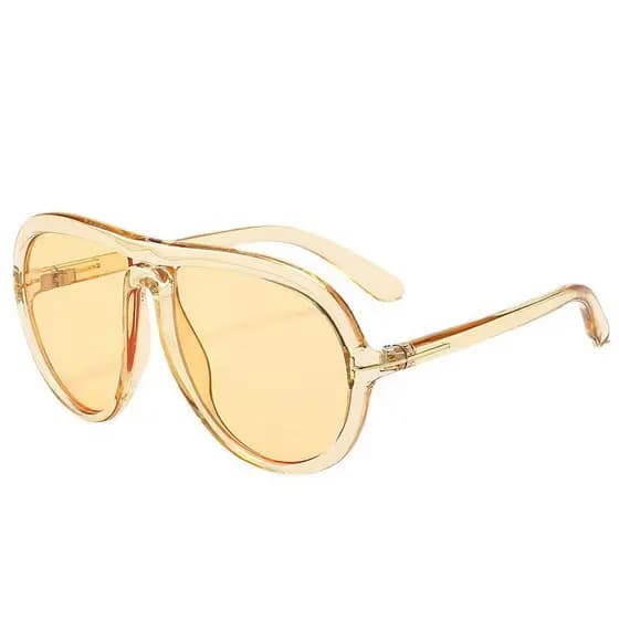 Novos Óculos de Sol Femininos de Designer com Armação Grande, Lentes Gradientes Multicoloridas, UV400 UGSM 917X PDWW