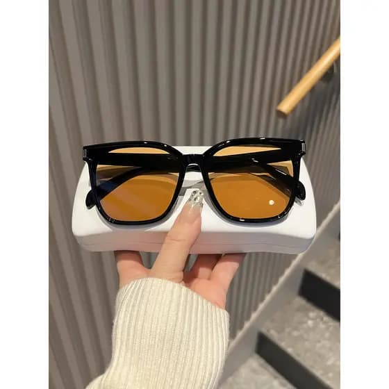 oculos de sol oculos de sol feminino oculos blogueira feminino 2026 novo estilo marrom óculos de sol feminino na moda ro