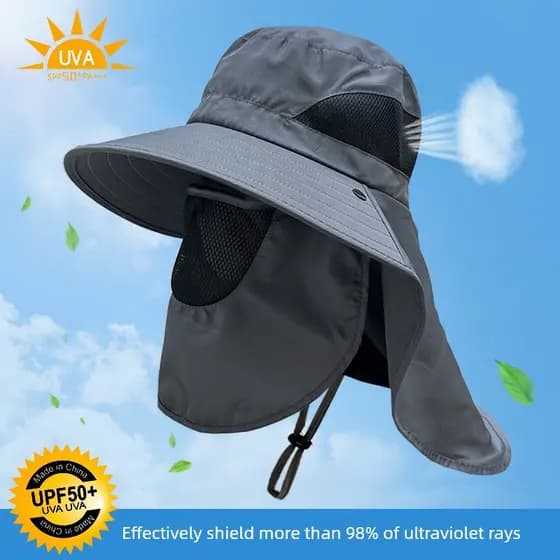 chapeu de praia feminino chapeu country feminino chapeu de praia masculino Chapéu balde verão Anti-ultravioleta guarda-s