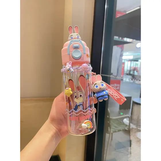 garrafa de agua infantil menino garrafa de agua infantil garrafa de água infantil Crazy Zoo Judy Nick Bonito Crianças C