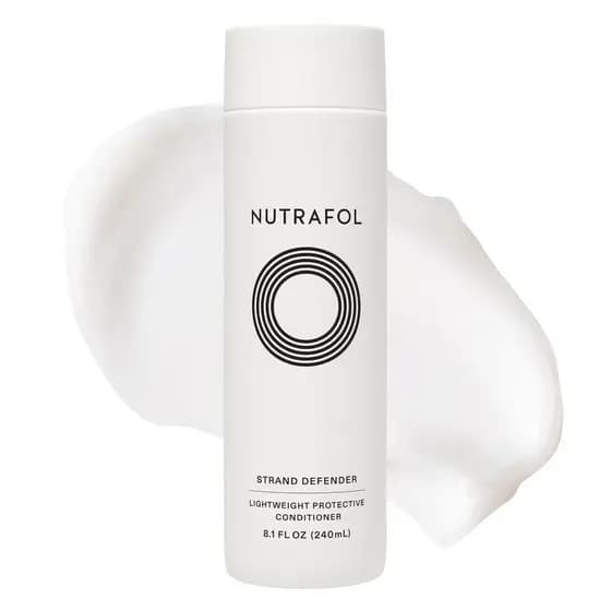 Condicionador Nutrafol, formulado por médicos para cabelos ralos, hidratante, fortalecedor e seguro para cabelos colorid