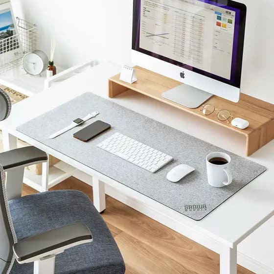 Japão sanwa sanwa pano de feltro grande tapete de mesa do computador escritório Mouse pad meninos meninas teclado