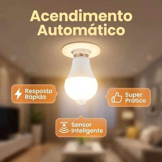 Lâmpada LED Taschibra E27 12W 4000K - Branco Neutro, Baixo Consumo e Longa Vida Útil