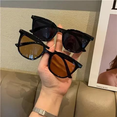 Óculos de sol de alta qualidade à beira-mar protetor solar Anti-ultravioleta óculos de sol femininos