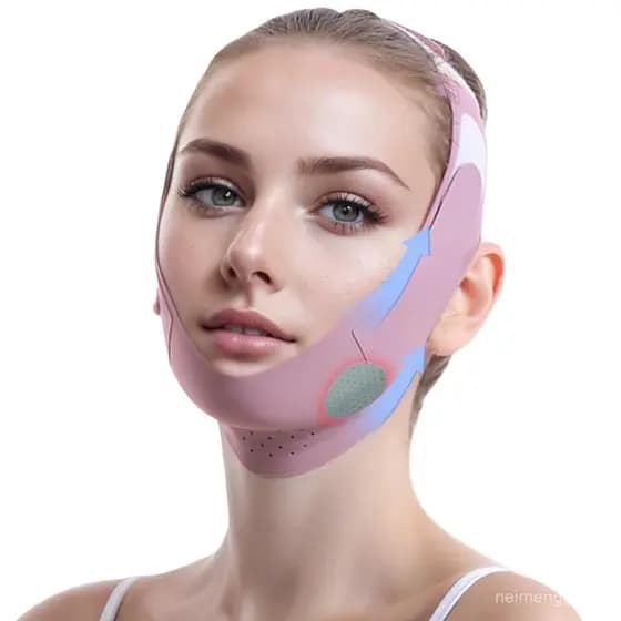 Máscara Facial em V de Grafeno ROWMATE, Máscara para Levantar o Queixo, Máscara Facial em Forma de V, Faixa para o Queix