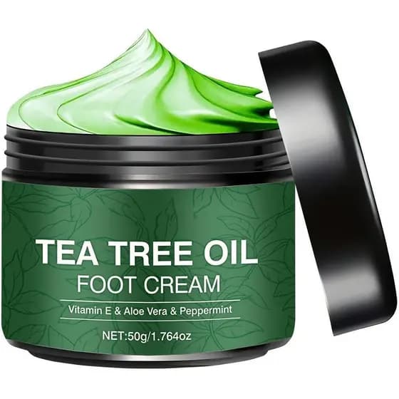 Creme para os Pés - 50 g de Creme para os Pés com Óleo de Tea Tree | Creme para Calcanhares Rachados para Mulheres e H