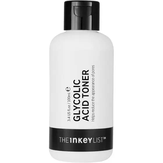 O Tônico de Ácido Acético 10% da INKEY List ajuda a reduzir os poros, 100ml.