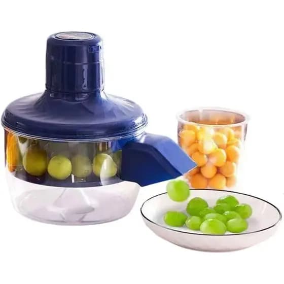 Descascador Elétrico de Uvas, Máquina Descascadora Automática Recarregável Mini, Ideal para Uvas, Cerejas, Alho e Tomate