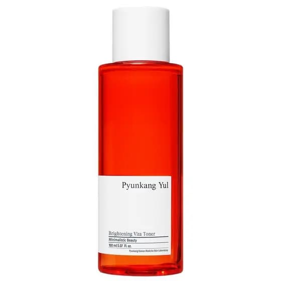 PyunkangYulPKYRadianceVitaToner para uma pele impecável e radiante, toner para cuidado de manchas com vitamina C e niaci