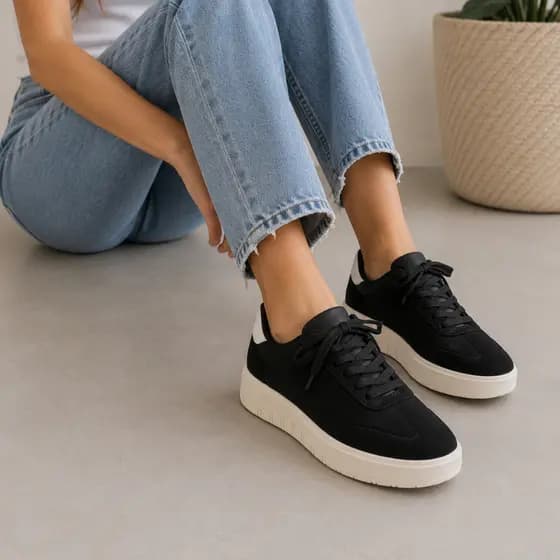 Tênis Feminino Tênis Casual Feminino Macio Leve Confortável Tênis Esportivo Academia Corrida