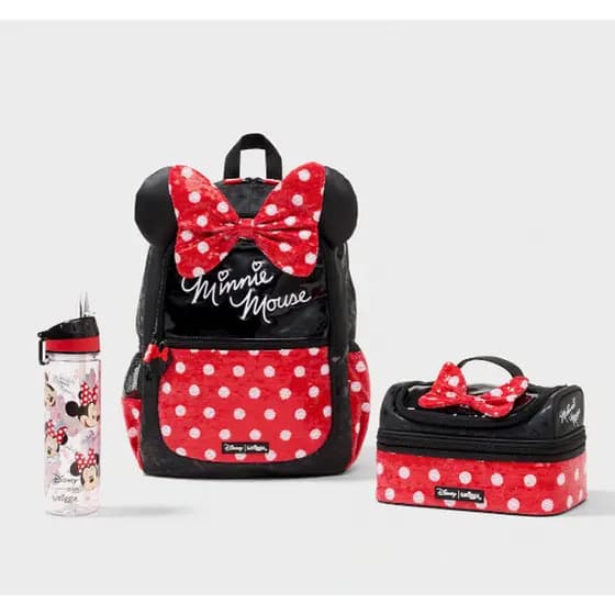 Austrália smiggle mochila de grande capacidade dos desenhos animados mochila estudantes do ensino fundamental carrinho m