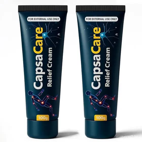 Creme para alívio da neuropatia CapsaCare, adequado para pés, mãos, pernas, articulações, cintura e músculos, creme para
