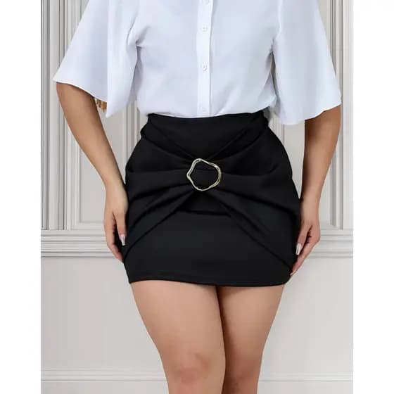 Short saia FIVELA neoprene orgânico