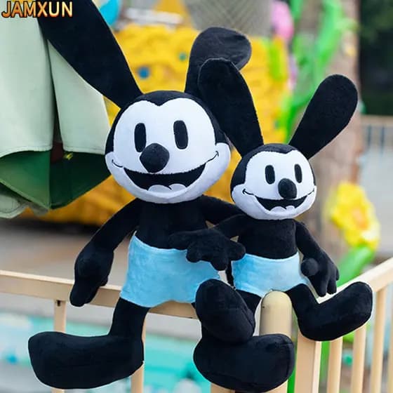 40cm Oswald Coelho Da Sorte Venda Quente Brinquedo De Pelúcia Bonecas Animais Crianças Bebê Companheiro Boneca Aniversár